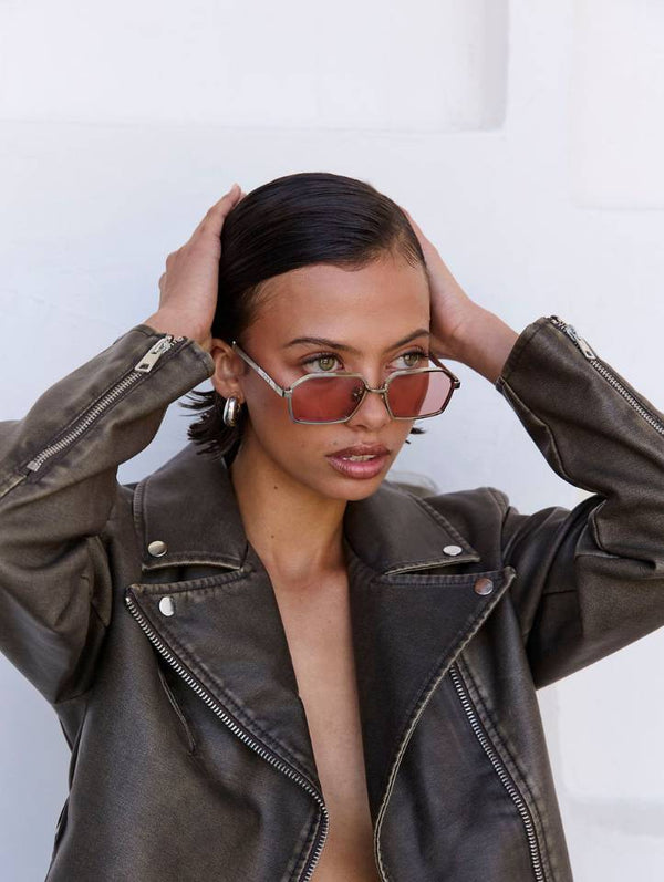 X Wyld Blue / Wylder / Silver Steel & Light Pink Lens - Shade Files